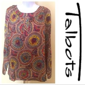 Talbots Tunic Size 14